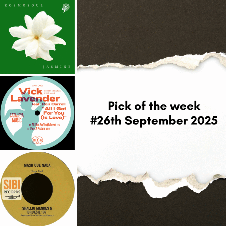 Pick of the week 26th September 2025