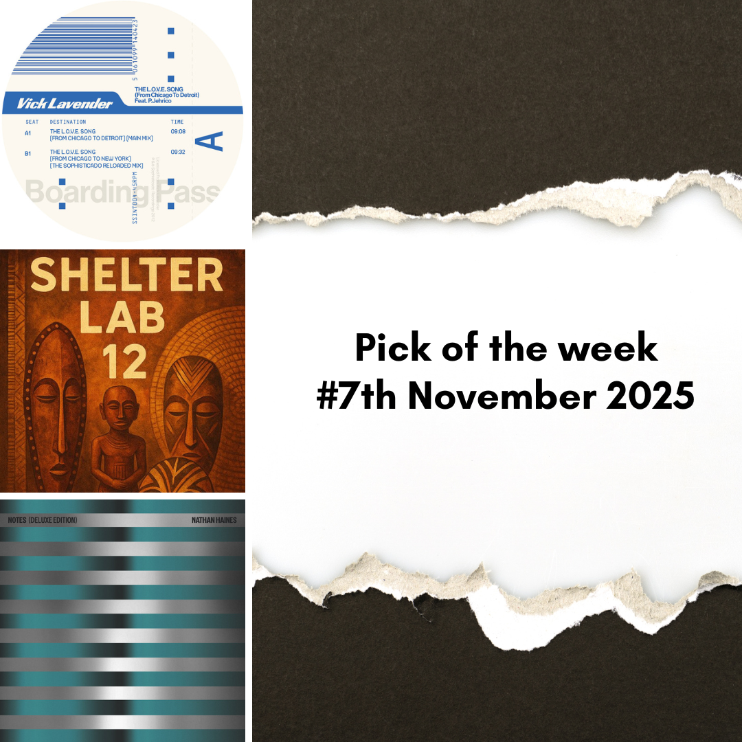 Pick of the week 7th November 2025