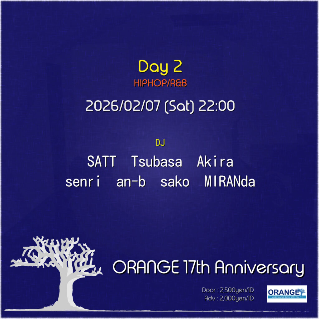 ORANGE 17th Anniversary DAY2