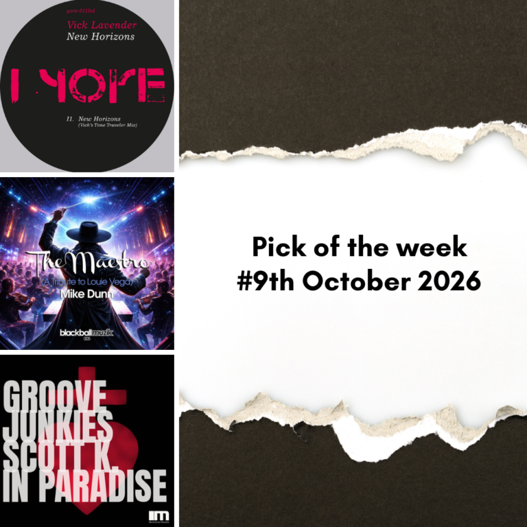 Pick of the week 9th October 2026
